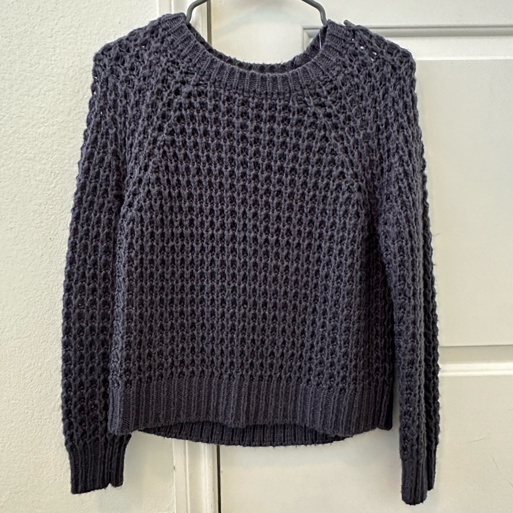 Blue Knitted Sweater